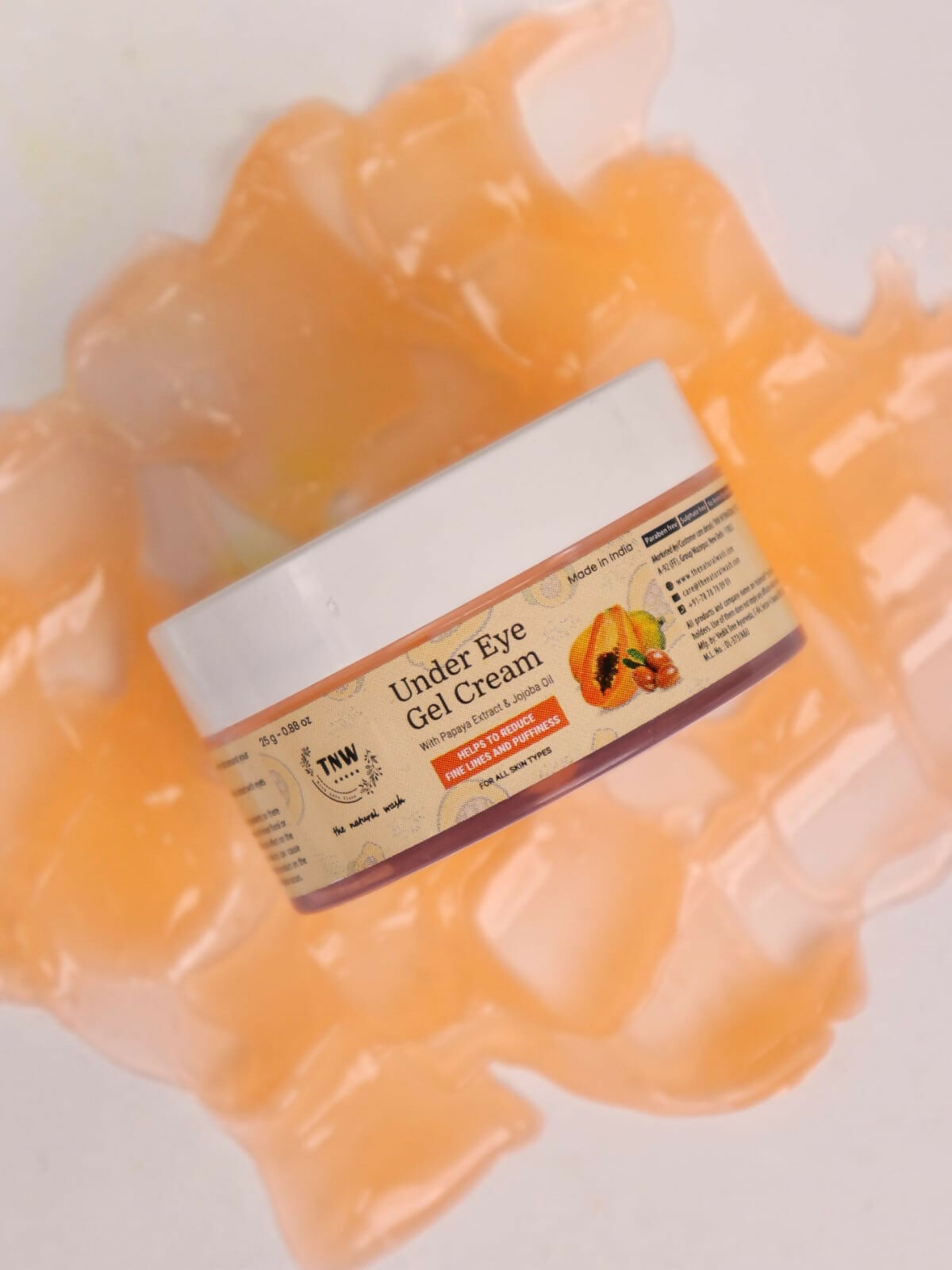 The Natural Wash Under Eye Gel Cream