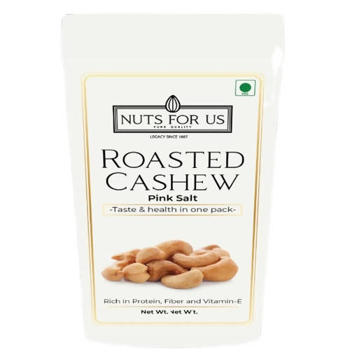 Nuts For Us Roasted Cashews in Pink Salt (Slightly Salted) Main Image