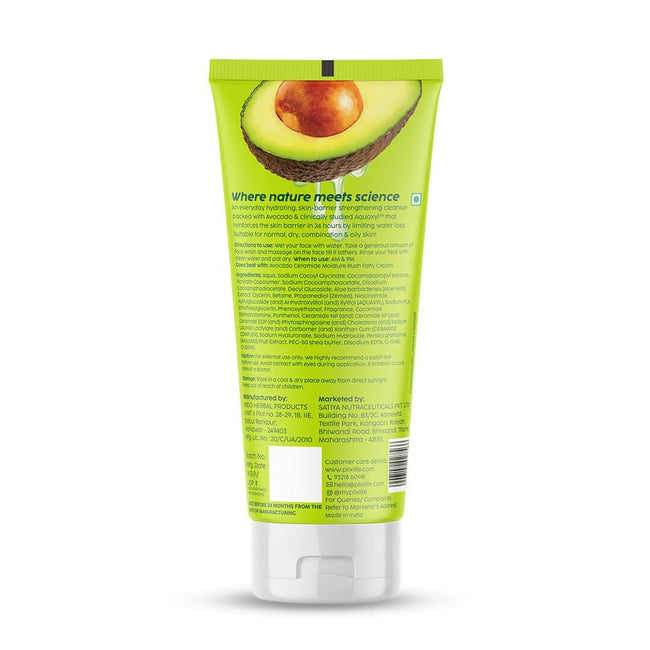 PLIX The Plant Fix Avocado Ceramide Moisture Rush Juicy Cleanser and Guava Moisturizer Combo Main Image