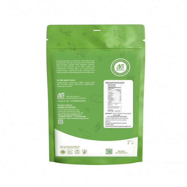 Ae Naturals Sabja Basil Seeds Main Image