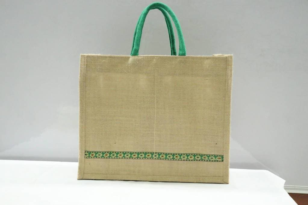 Natural Color Grocery Jute Bag