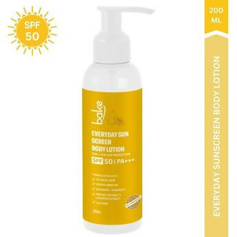 Bake Everyday Sunscreen Body Lotion SPF 50 PA+++