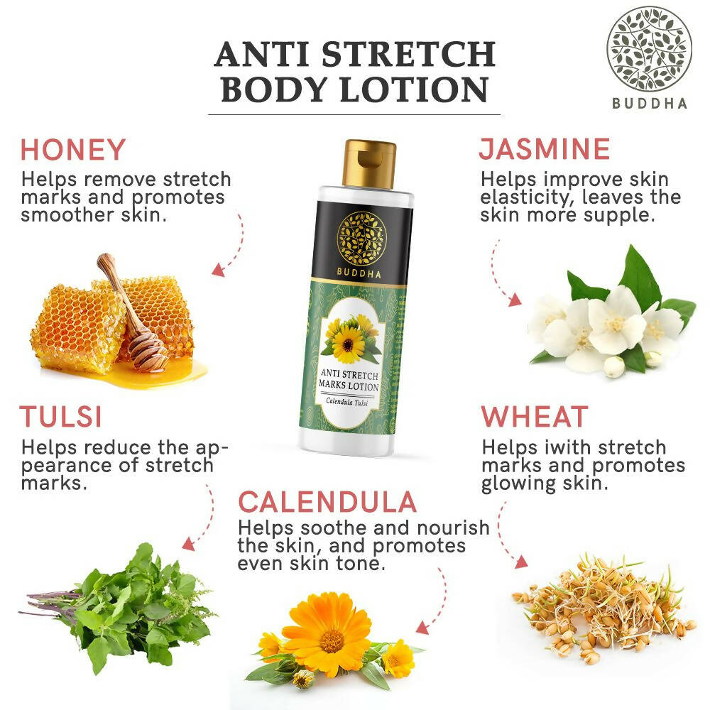 Buddha Natural Anti-Stretch Marks Body Lotion