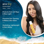 Aqualogica Glow + Dewy Sunscreen With Papaya & Vitamin C SPF 50+ PA++