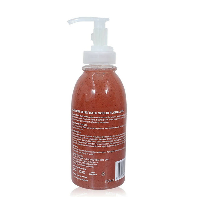 Garden Bliss Floral Spa Bath Scrub Main Image
