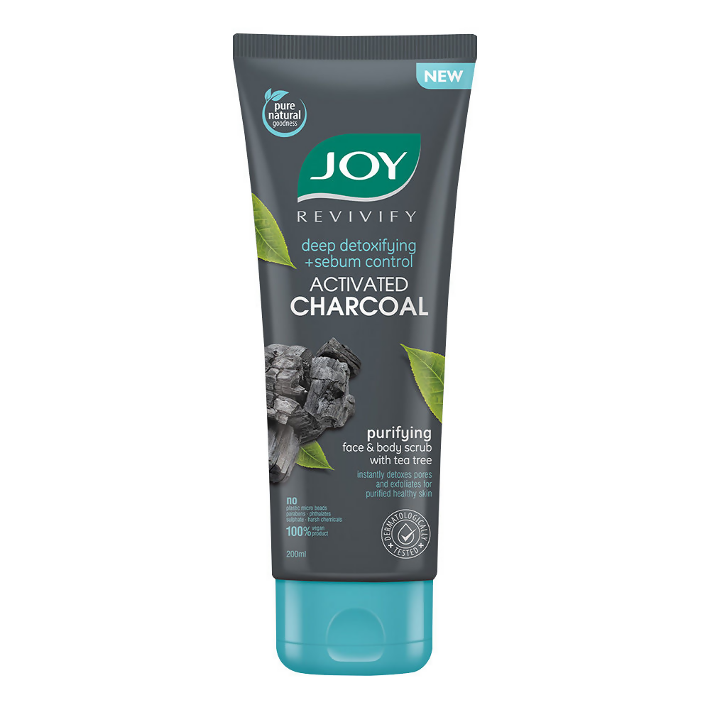Joy Purifying & Exfoliating Charcoal Face & Body Scrub