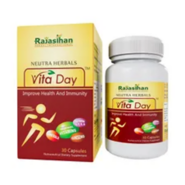 Rajasthan Herbals Neutra Herbals Vita Day Capsules Hover Image
