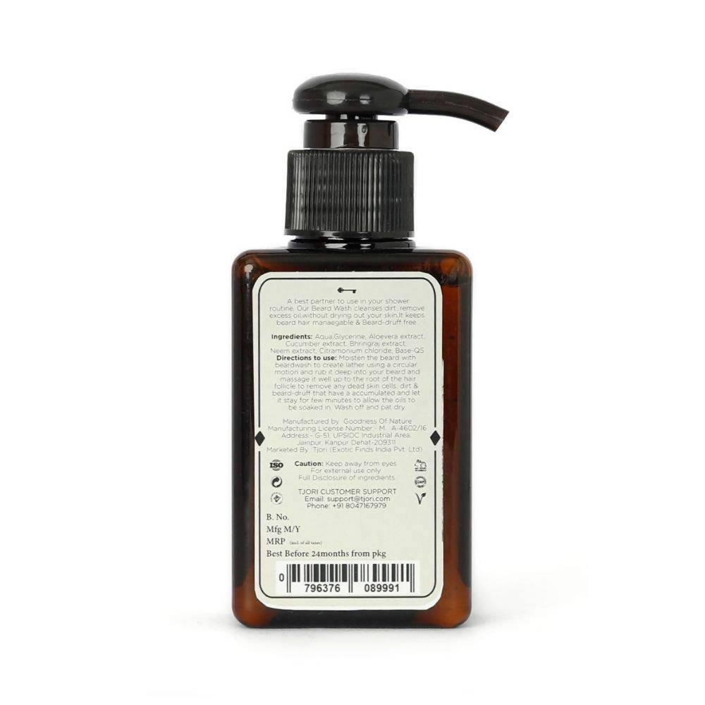 Tjori Woody Spice Beard Wash For Men