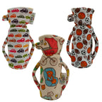 AHC Feeding Bottle Cover For Baby With Handle And Neck Grip Combo
