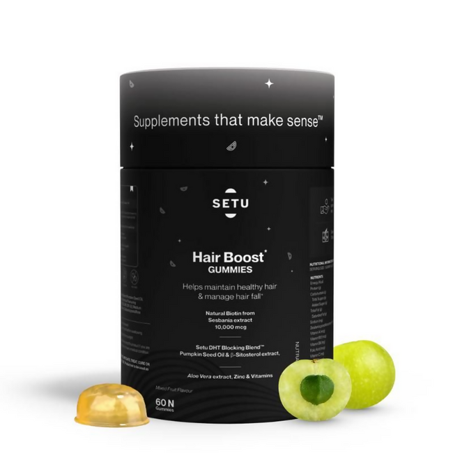 Setu Hair Boost Gummies Hover Image