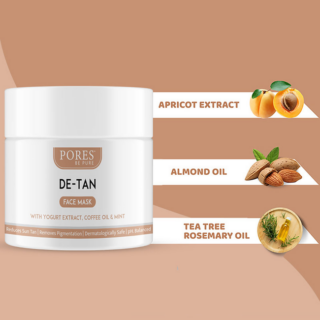 Pores Be Pure De-Tan Face Mask Main Image