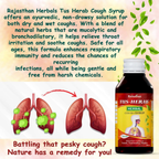 Rajasthan Herbals Tus Herab Cough Syrup
