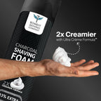 Bombay Shaving Company Charcoal Shaving Foam with Moroccan Argan Oil