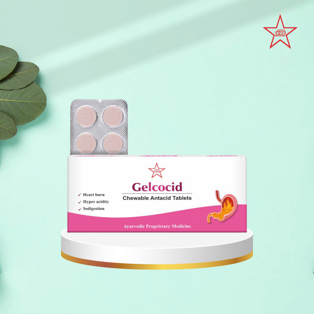 Skm Ayurveda Gelcocid Tablet