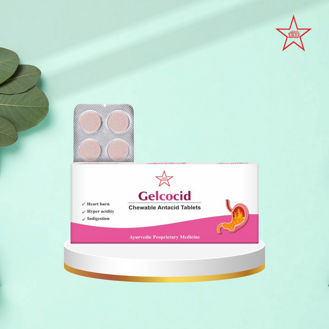 Skm Ayurveda Gelcocid Tablet Hover Image