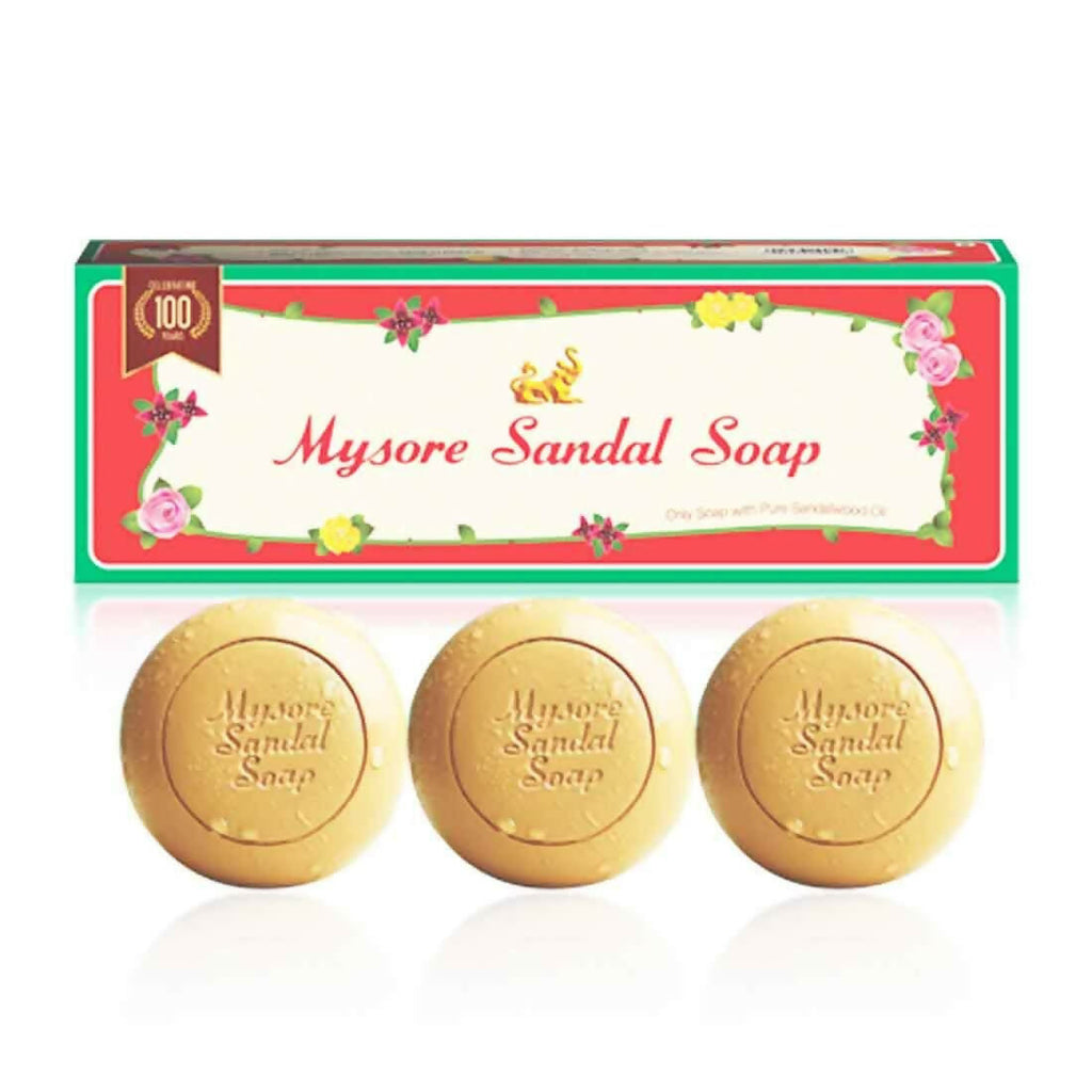 Mysore Sandal Soap with Pure Sandalwood Oil