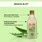 Alps Goodness Aloe Vera Gel infused with Rose Water