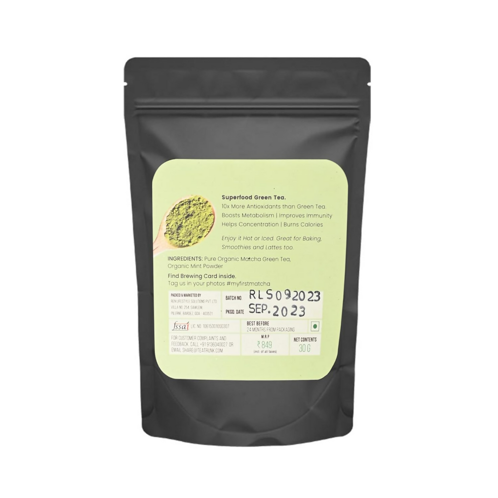 Tea Trunk Mint Matcha Green Tea