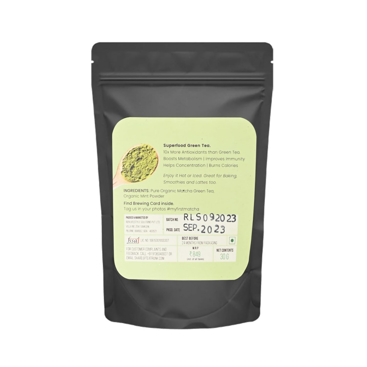 Tea Trunk Mint Matcha Green Tea