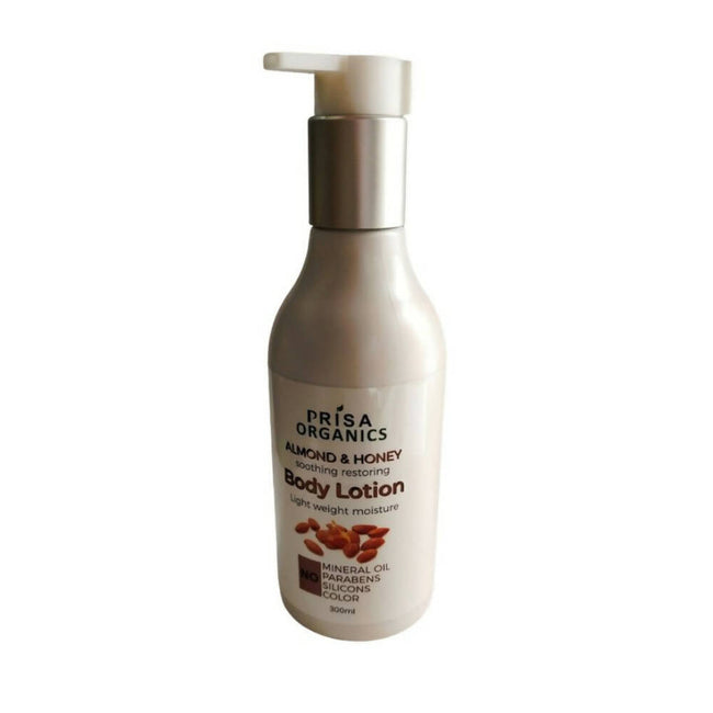 Prisa Organics Almond & Honey Soothing Restoring Body Lotion Hover Image