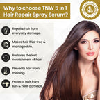 The Natural Wash 5 In 1 Hair Spray Serum With Wheat Germ Oil