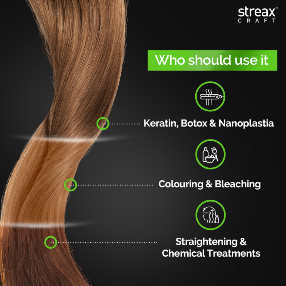 Streax Craft Strength Hair Serum For Chemically Treated Hair Strength With Vitamin-E
