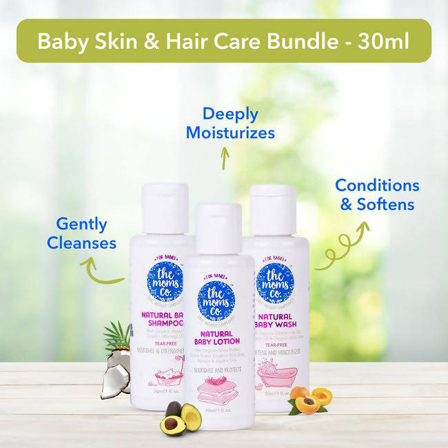 The Moms Co Natural Baby Travel Kit