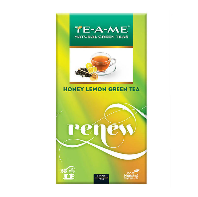 Teame Honey Lemon Green Tea Renew Tea Bags Hover Image