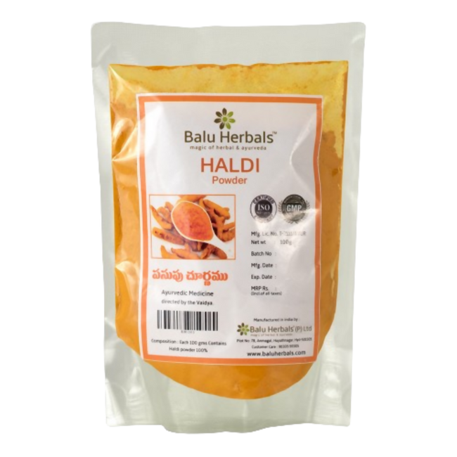 Balu Herbals Turmeric (Pasupu) Powder Hover Image