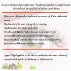 Tatsat 100% Natural Certified Ayurvedic Baby Kajal With Pure Herbs