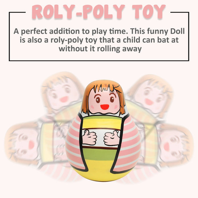 Matoyi Wooden Roly Poly (Doll) For Kids Main Image
