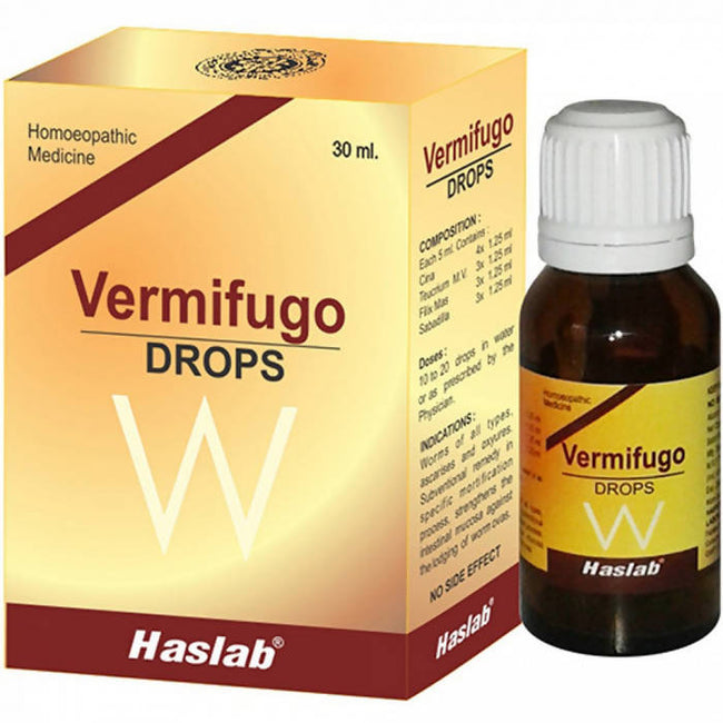 Haslab Homeopathy Vermifugo Drops Hover Image