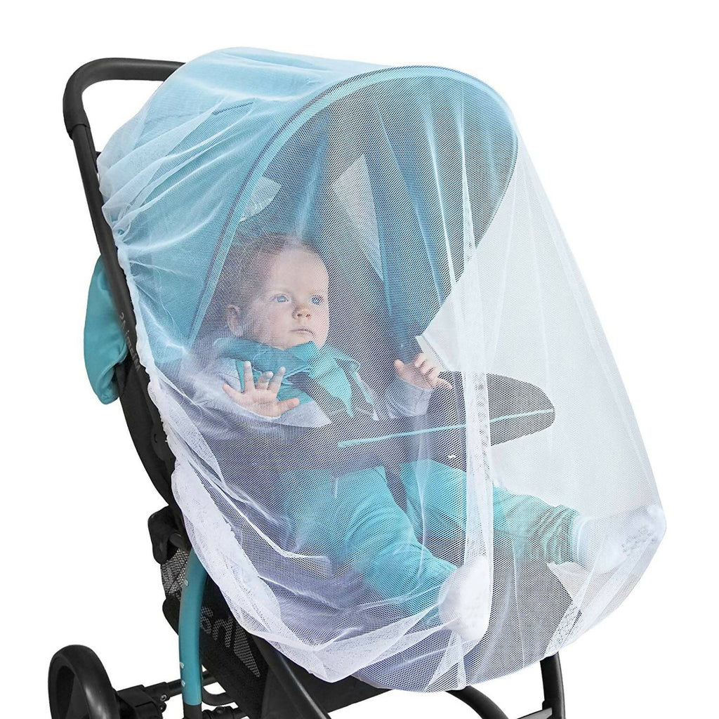 Safe-O-Kid Waterproof Net, Wind Shield Net For Baby Pram/Strollers, Transparent