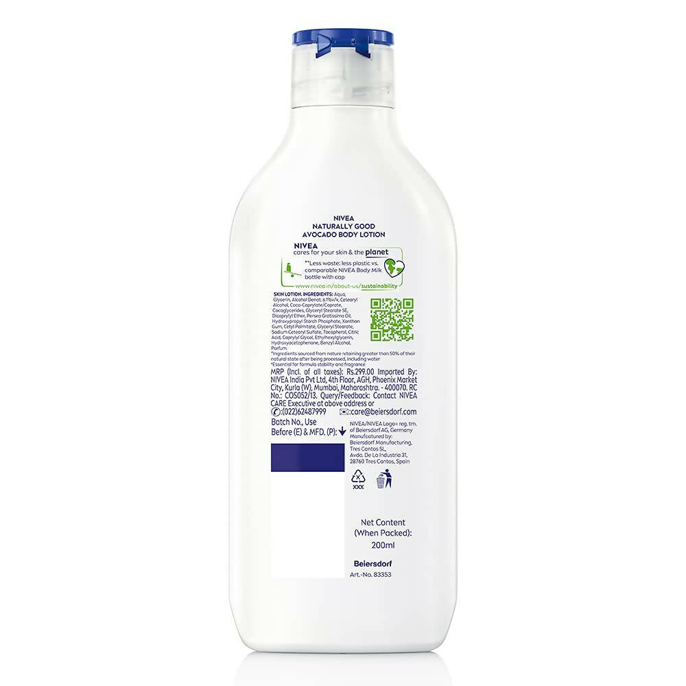 Nivea Soft Light Avocado Body Lotion
