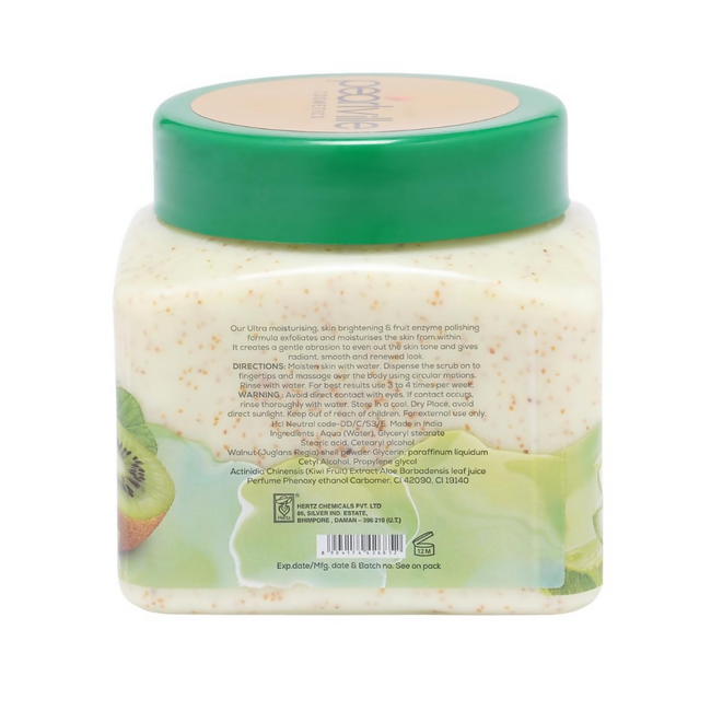 Pearlville Superfoods Collection Kiwi Aloe Vera Body Polish Scrub Main Image