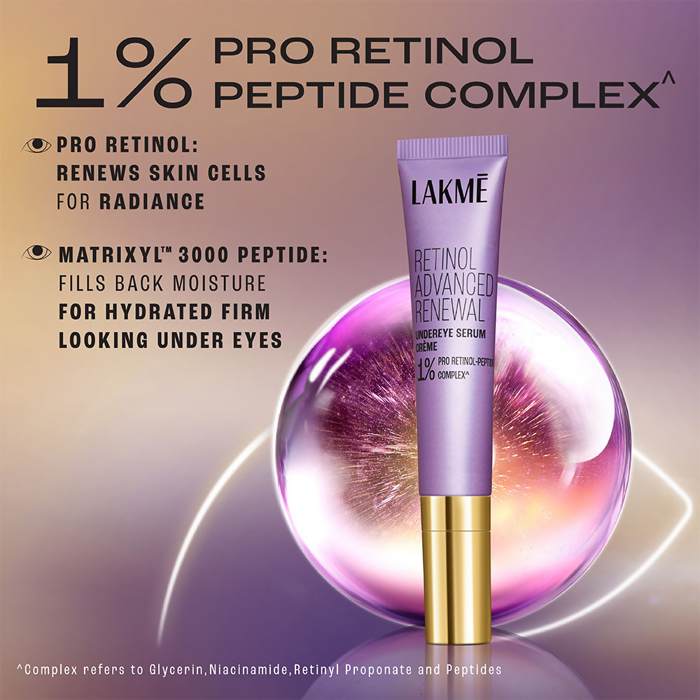 Lakme Retinol Advanced Renewal Under Eye Serum Creme