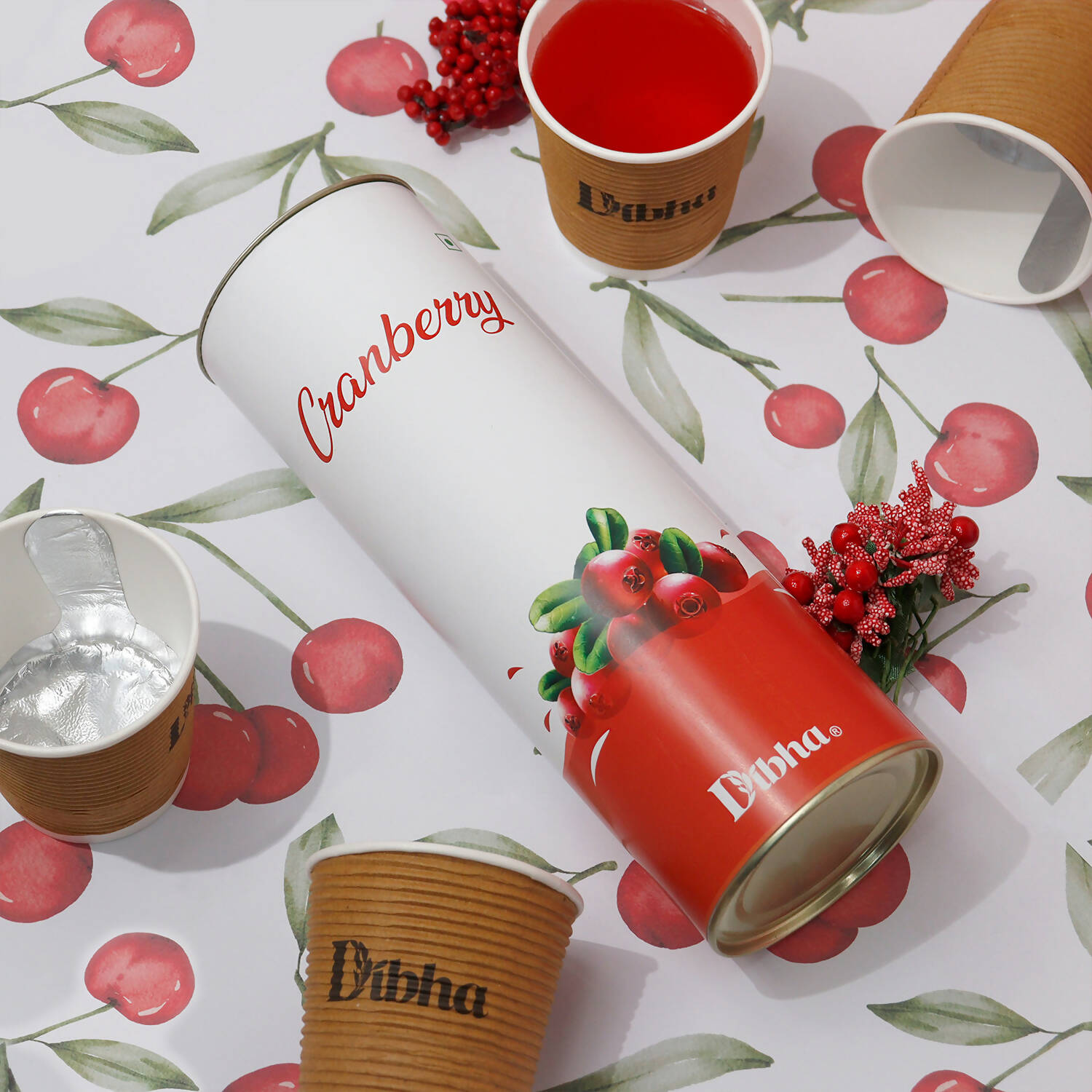 Dibha - Honest Snacking Cranberry Instant Drink Premix