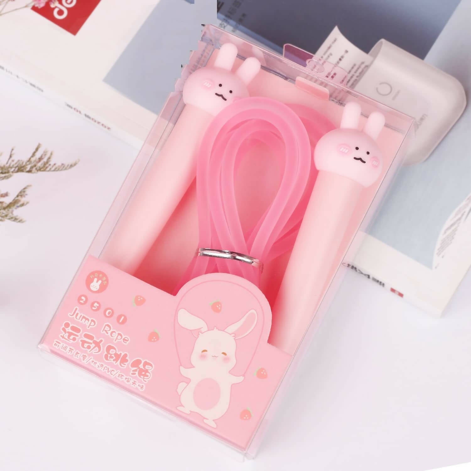 Sardar Ji Ki Dukan Kids Cartoon Skipping Jump Rope Light Weight Multi Mix Color As Per Availability For Kids, Girl, BoysHome Exercise And Work(Pink)