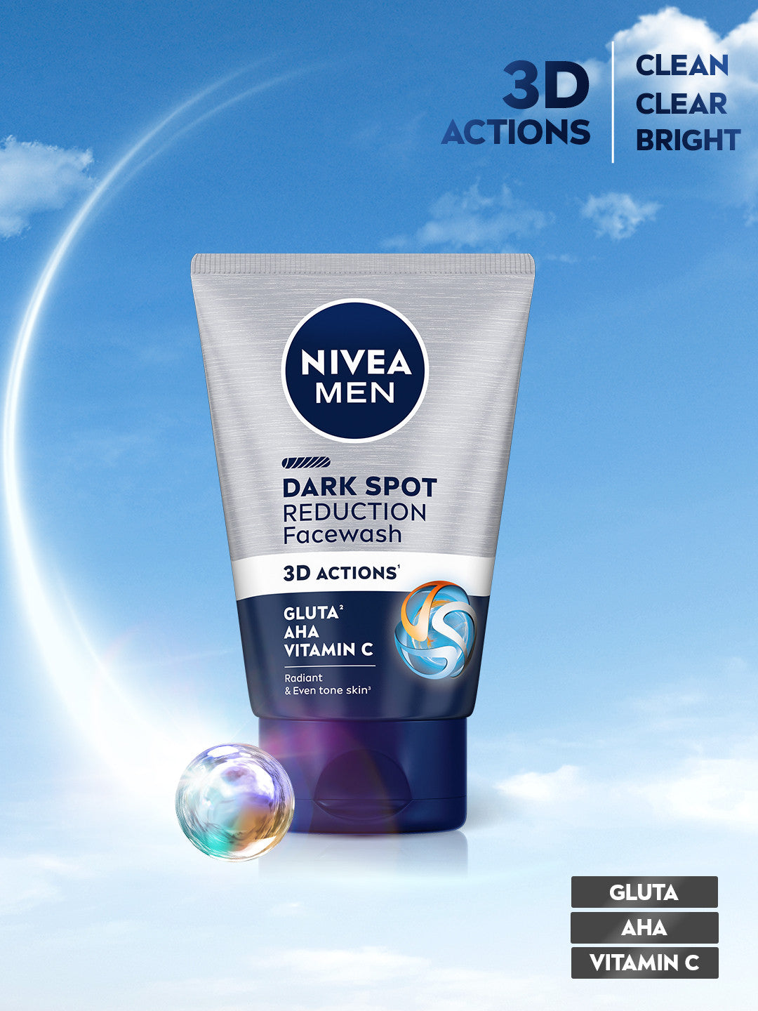 Nivea Dark Spot Reduction Men Face Wash