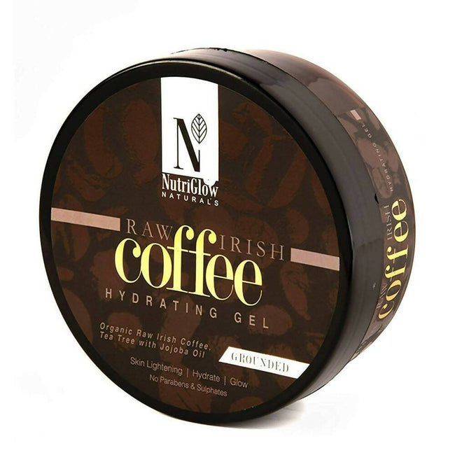 NutriGlow NATURAL'S Coffee Hydrating Gel, Organic Raw Irish Coffee With Tea Tree With Jojoba Oil Hover Image
