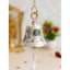 eCraftIndia Multicoloured Brass Hanging Pooja Bell Showpieces