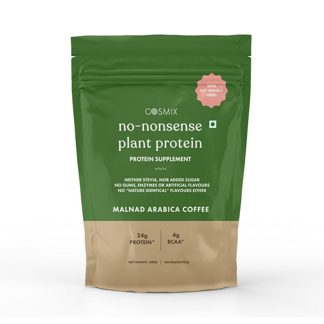 Cosmix No Nonsense Plant Protein (Malnad Arabica Coffee) Hover Image