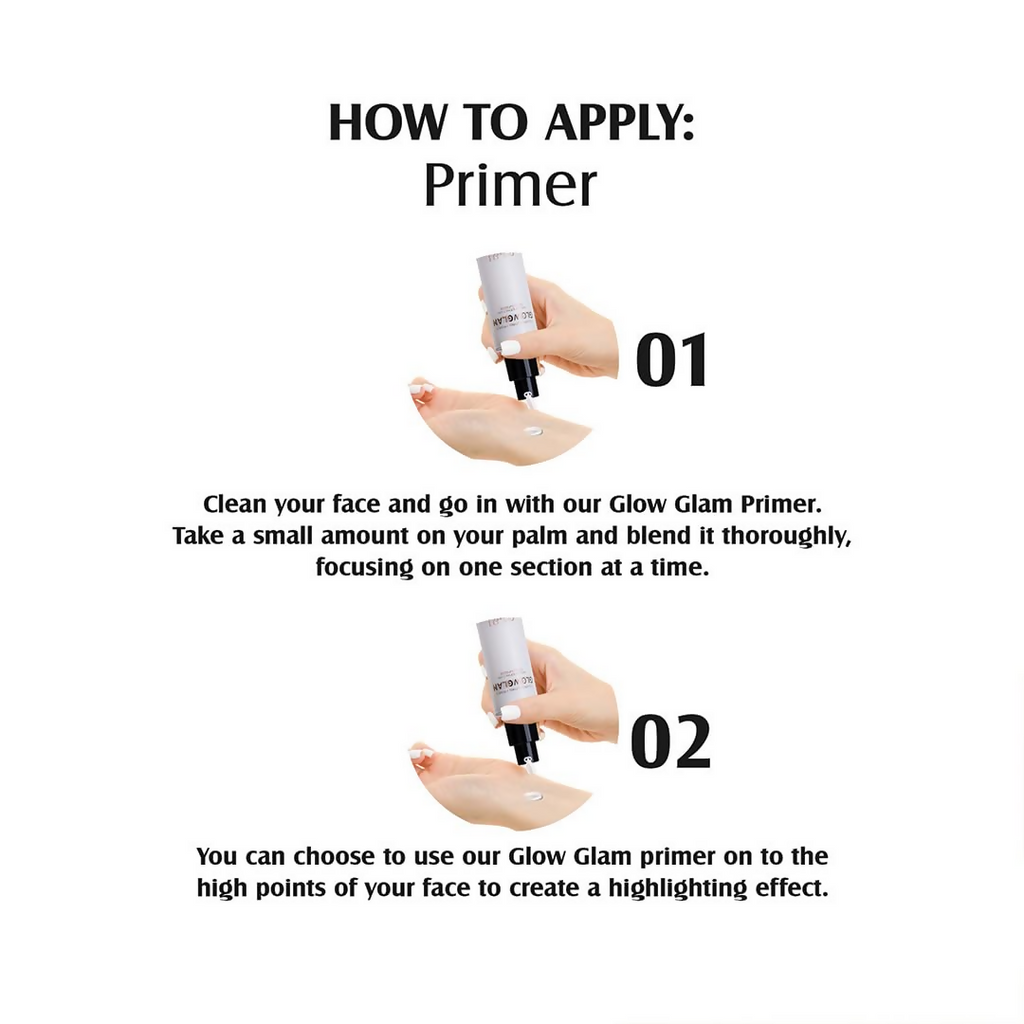 Glam21 Illuminating HD Primer Instant Glow - Rosy Tint