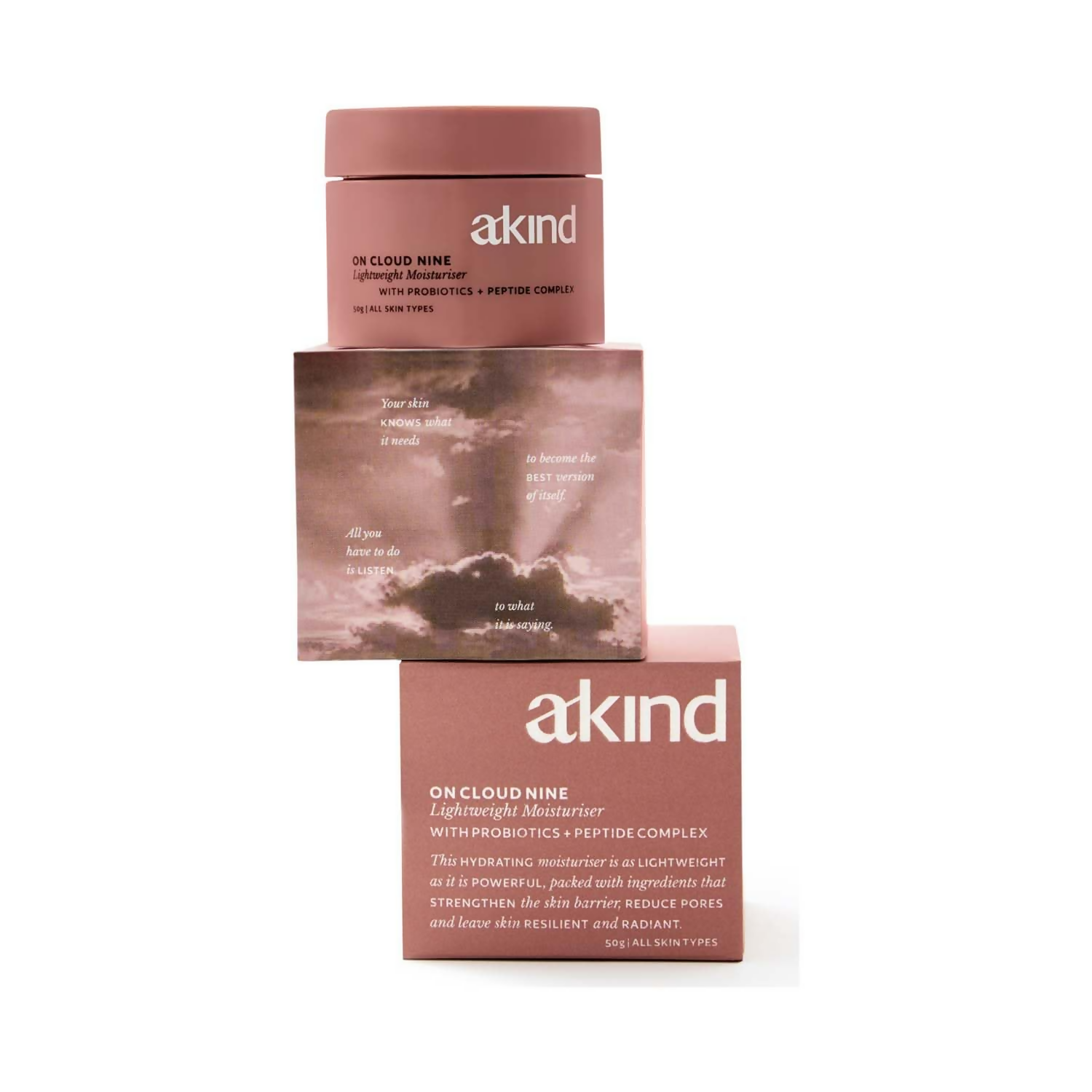 Akind On Cloud Nine Lightweight Moisturiser