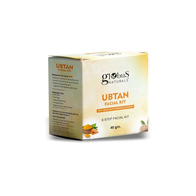 Globus Naturals Brightening Ubtan 6 Step Facial Kit Main Image