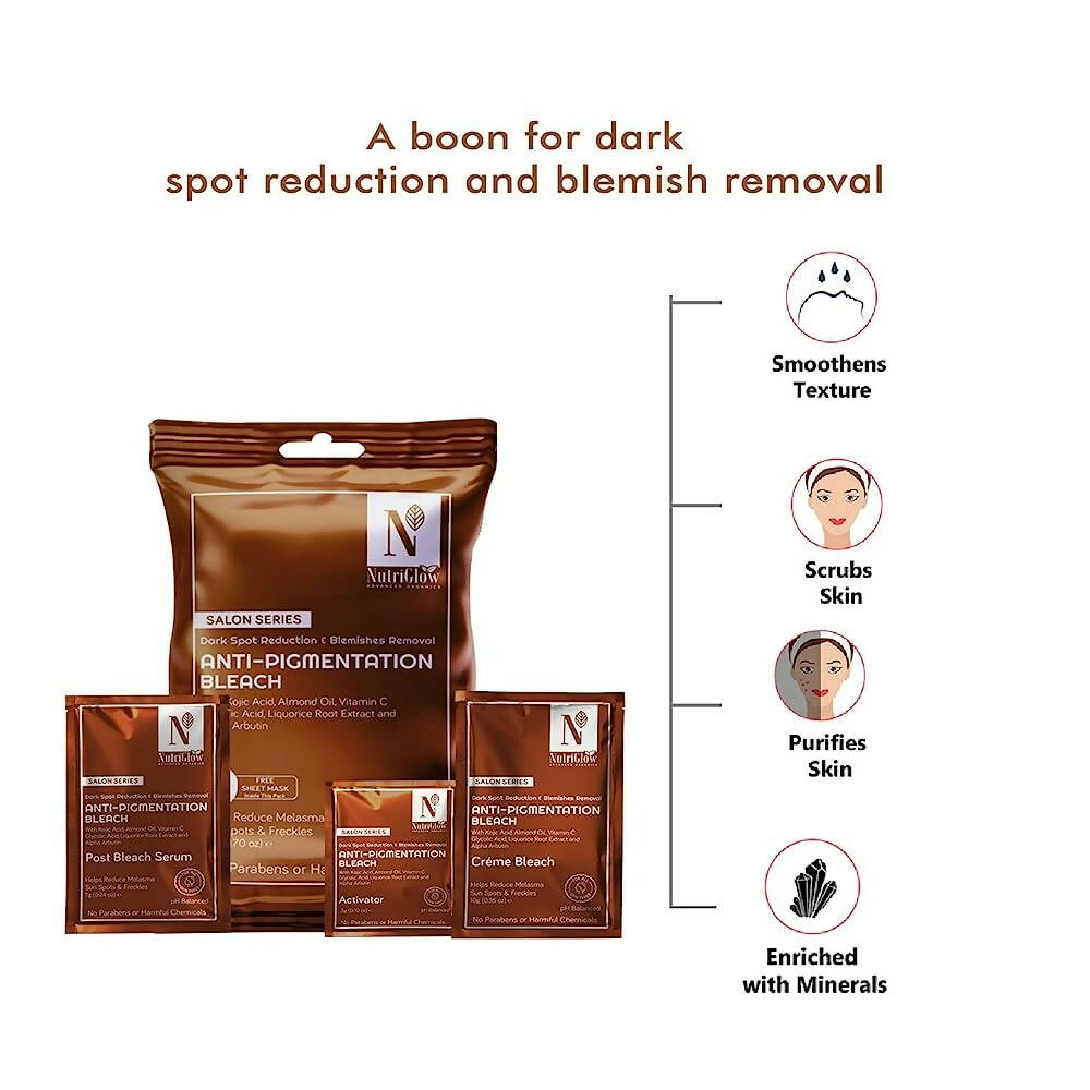 NutriGlow Advanced Organics Anti-pigmentation Bleach (6 in 1)