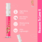 NY Bae Gloss Getter Lip Gloss - Pink Melon 02