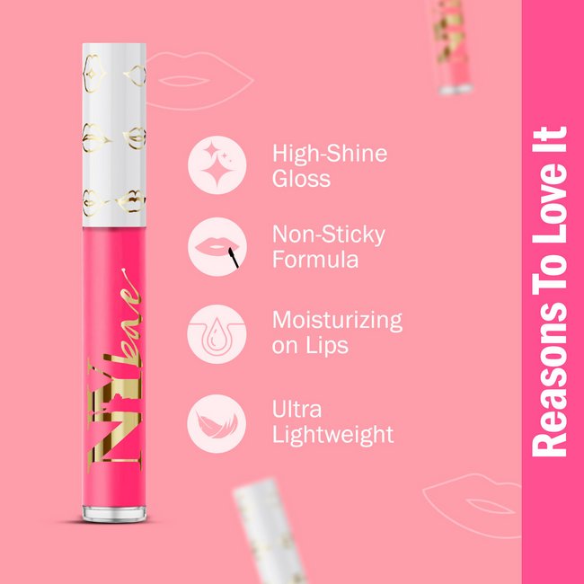 NY Bae Gloss Getter Lip Gloss - Pink Melon 02 Main Image