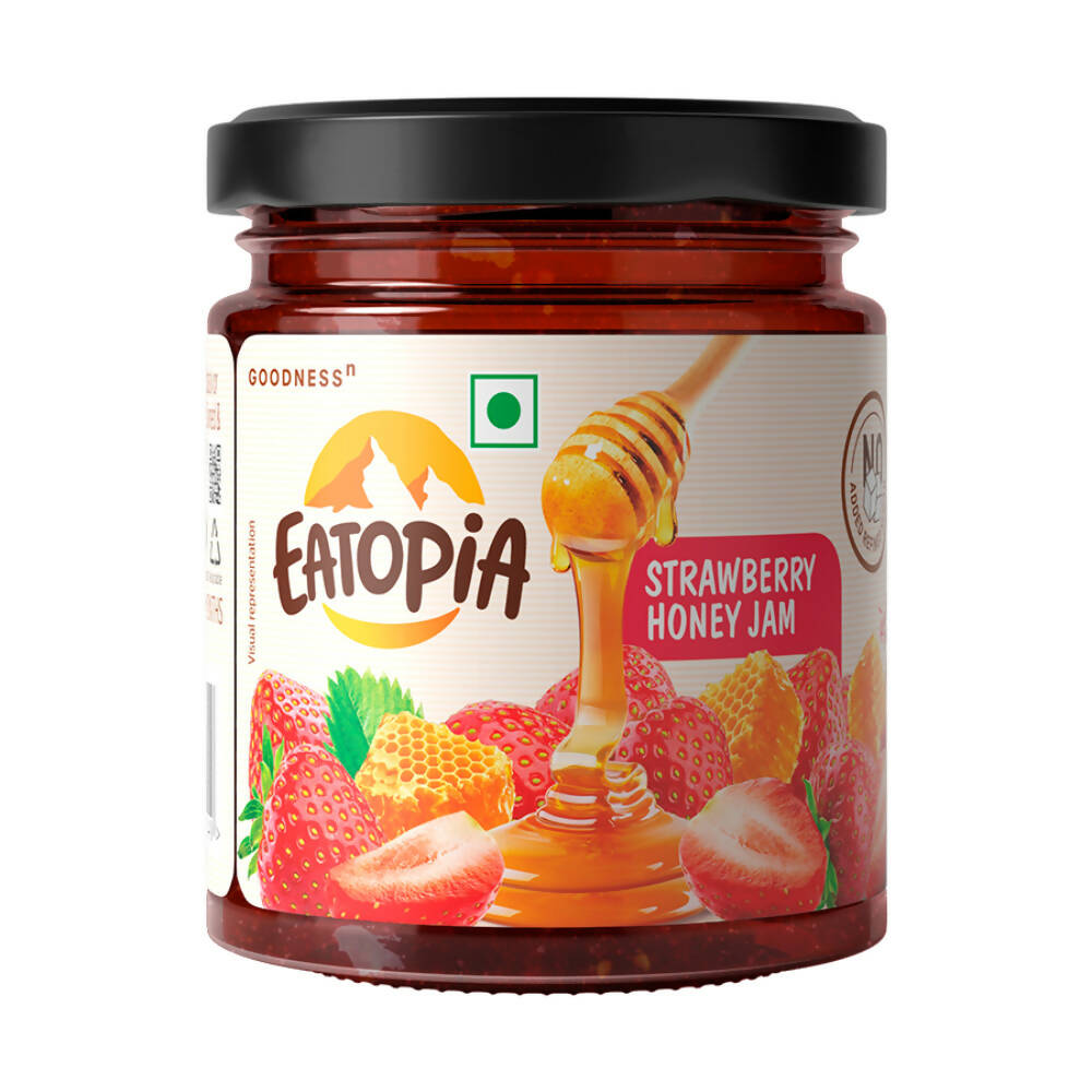 Eatopia Strawberry Honey Jam