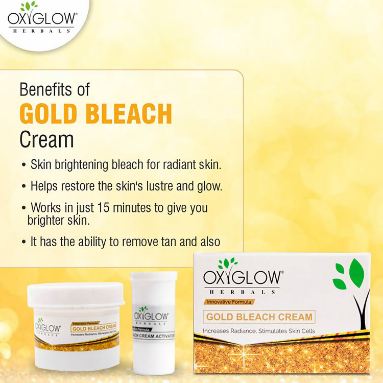 Oxyglow Herbals Gold Bleach Cream